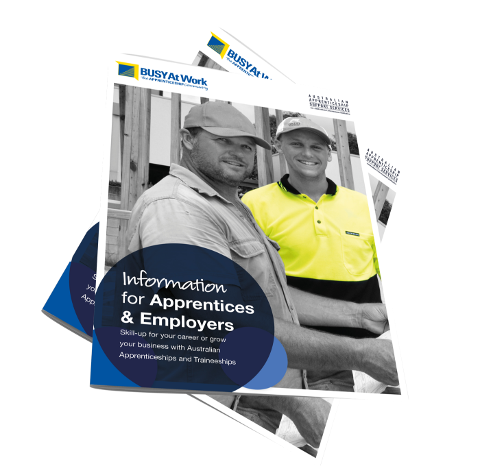 Employers-Apprentices-Info-Guide - image of the cover on an angle.